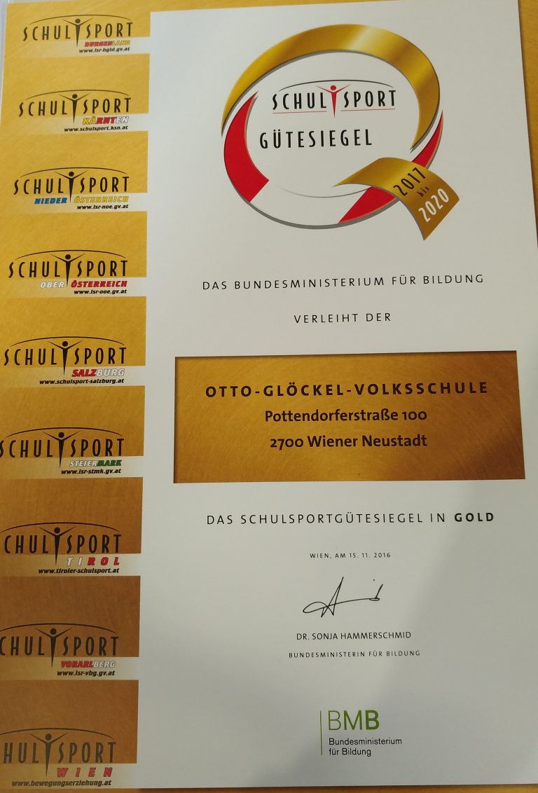 Sportliche Auszeichnung!