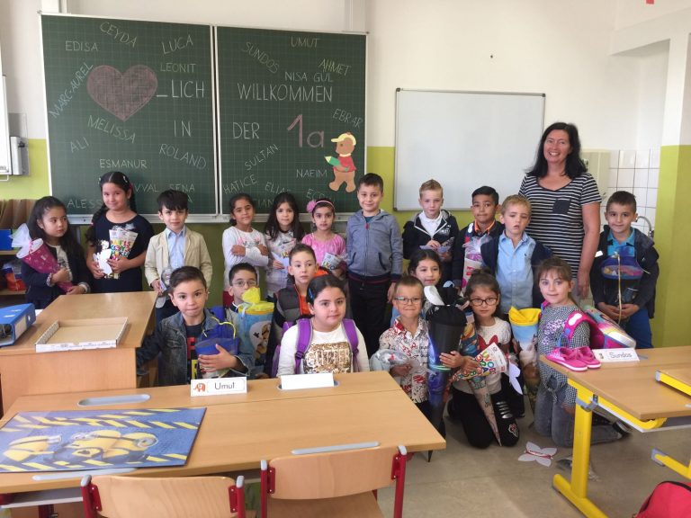 Schulbeginn in der Sportvolksschule!