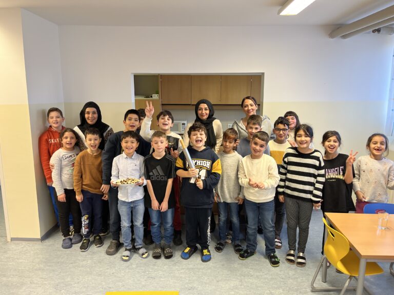 „In der Weihnachtsbäckerei!“